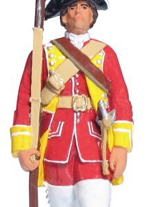 15th Regiment of Foot, Private: 1754