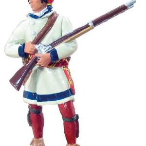 French Canadian Militia in Capote - 1755