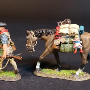 American Revolution: Loyalist Settler and Pack Horse