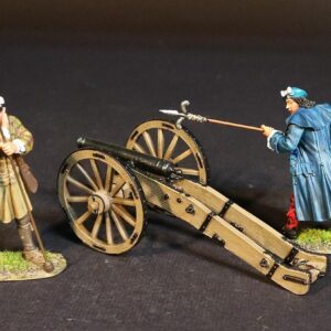 Jacobite Rebellion: Jacobite Artillery piece with Crew