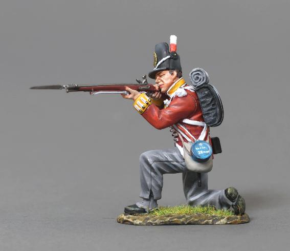 28th (North Gloucestershire) Regiment of Foot, Kneeling Firing - Private, 1815