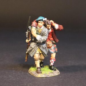 Jacobite Rebellion: Jacobite Wounded Fleeing