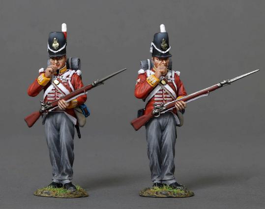 28th (North Gloucestershire) Regiment of Foot, "Biting the Bullet" (Reloading) - Corporal/Private, 1815