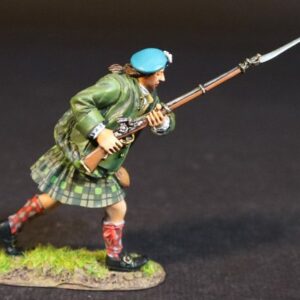 Jacobite Rebellion: Highlander Charging with Musket