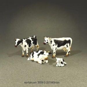 VG Series: Black Randall Lineback Cows