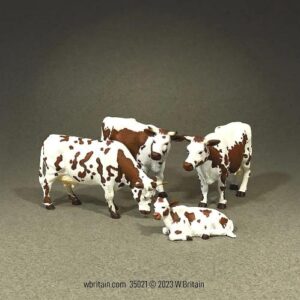VG Series: Brown Randall Lineback Cows