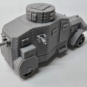 1:32 WWI German Ehrhardt (EV4) Armoured Car (Grey)