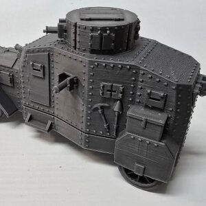 1:32 WWI German Ehrhardt (EV4) Armoured Car (Dark Grey)