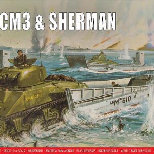 1/76 Scale: LCM3 & British Sherman Tank