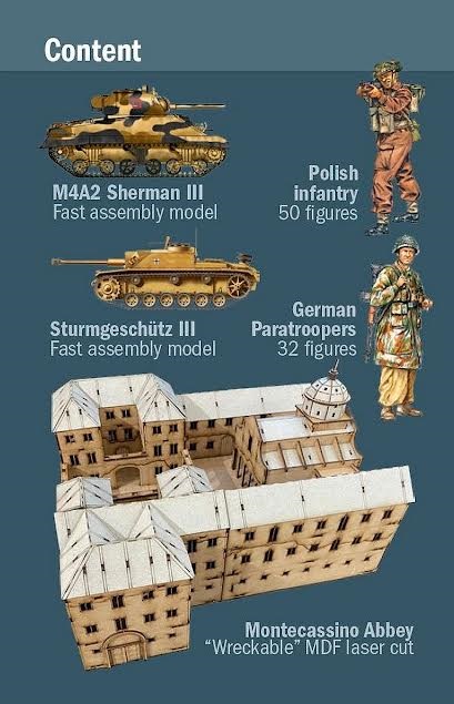 1/72 Scale: MONTECASSINO ABBEY 1944 - Image 2
