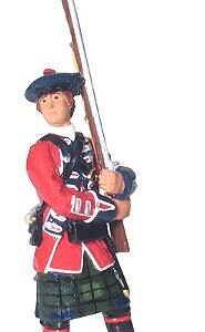 British Highlander 42nd Regt. of Foot, Light Company - 1754
