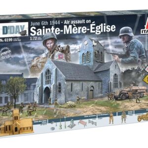 1/72 Scale: WWII Battle of Normandy Sainte Mere Eglise: 6 June 1944