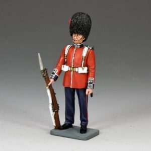 Ceremonial: Coldstream Guardsman at Stand-At-Ease position