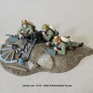 WWI Collection: 1916 German Infantrymen with MG08; "The Devil's Paint Brush"