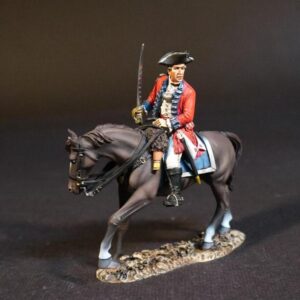 Mounted British Officer - Battle of Saratoga