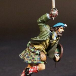 Jacobite Rebellion: Highlander Charging with Sword & Targe